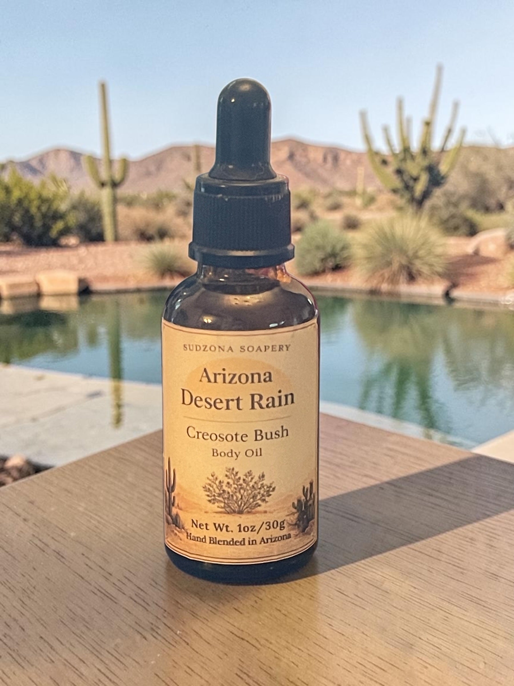 Arizona Desert Rain Creosote Bush Body Oil -1 ounce