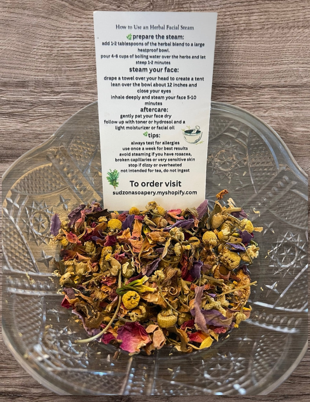 Lotus Dream Herbal Facial Steam – For Sensitive Skin