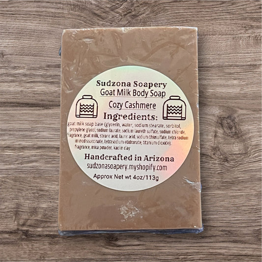 Cozy Cashmere Goat Milk Body Soap