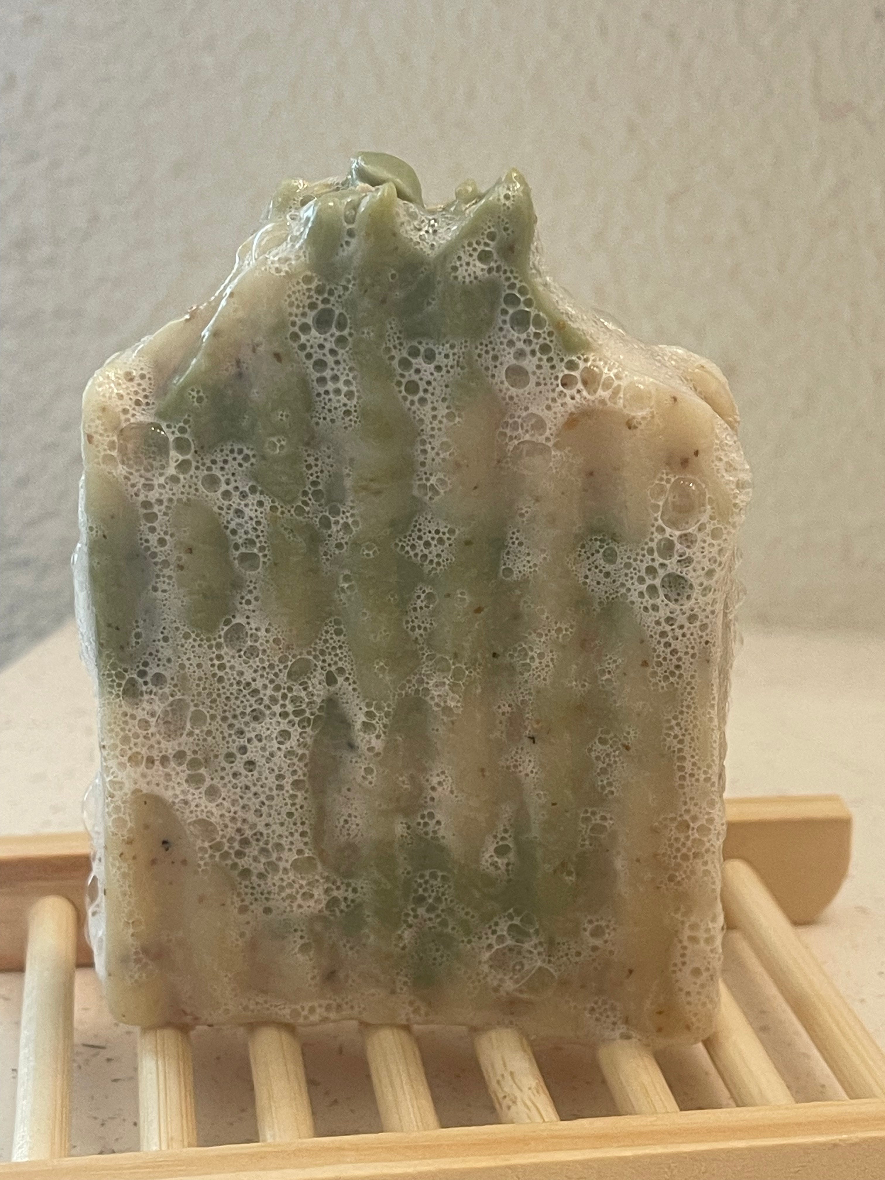 Fresh Hemp Shea Butter Exfoliating Body Soap Bar