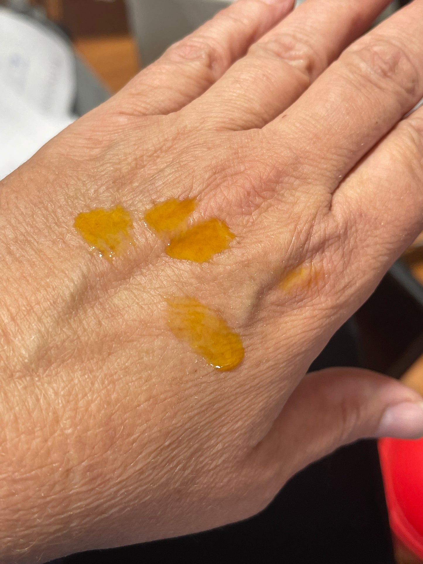 Get Glowy Vegan Calendua Grapeseed Sea Buckthorn Face Body Oil All Natural .17oz or 5g Try Me Size