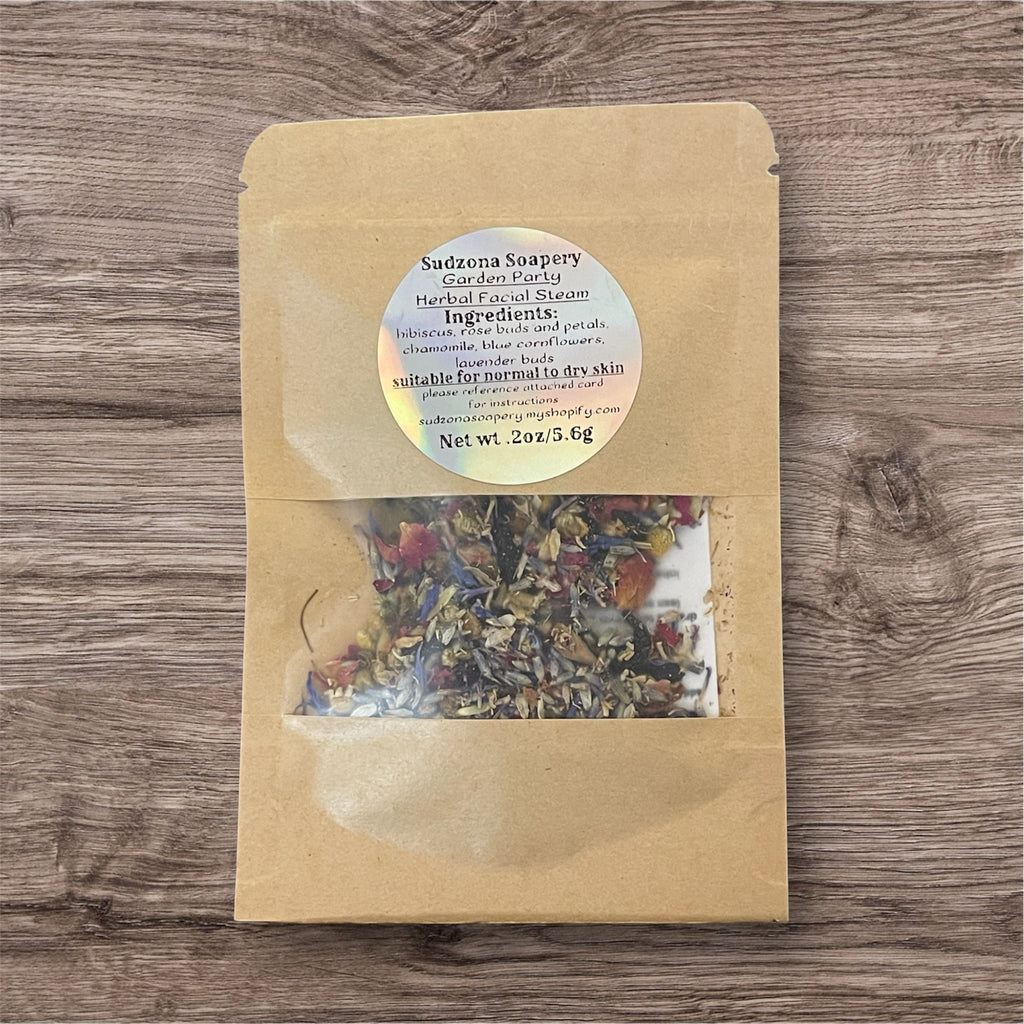 Garden Party Herbal Facial Steam – For Normal to Dry Skin