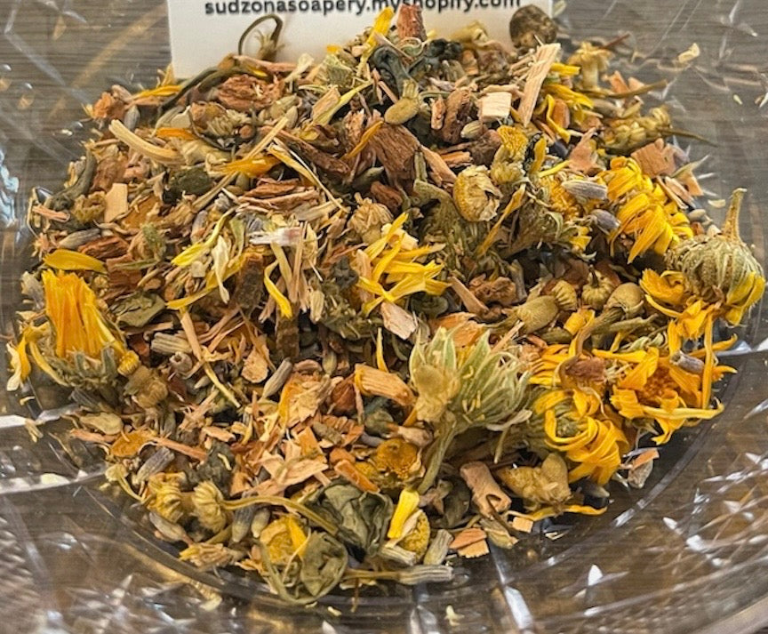 White Willow Bark + Green Tea Herbal Facial Steam-For Oily & Combination Skin