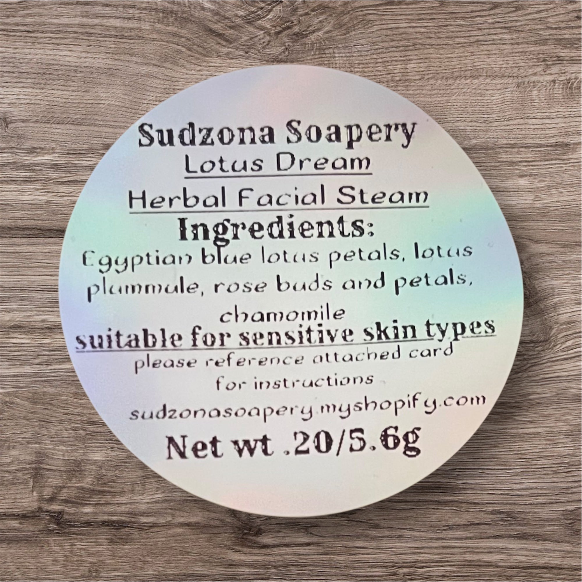 Lotus Dream Herbal Facial Steam – For Sensitive Skin