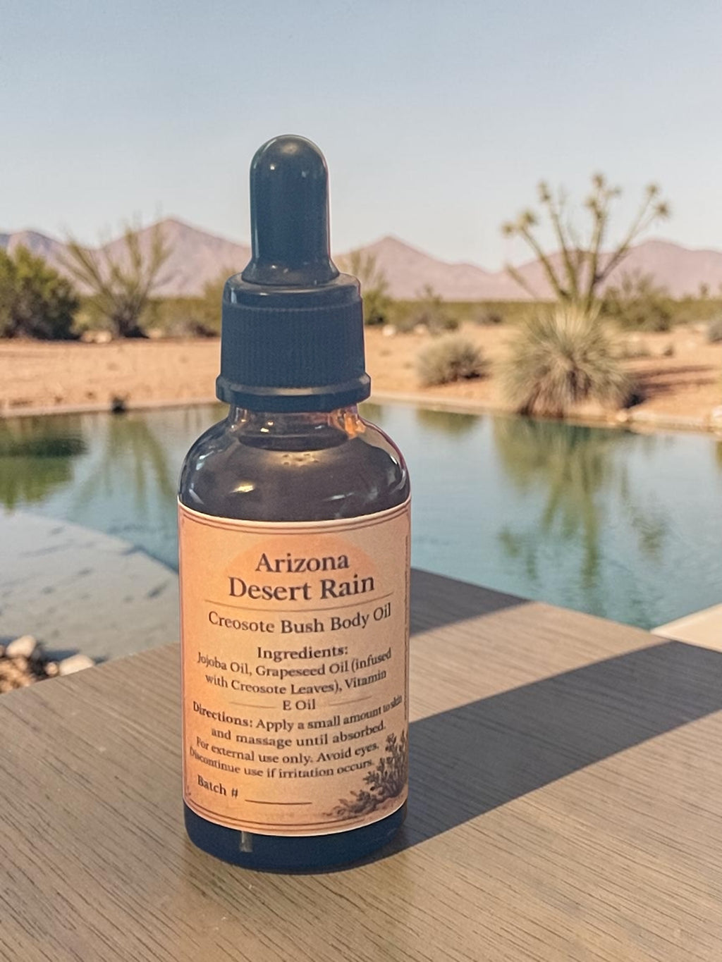 Arizona Desert Rain Creosote Bush Body Oil -1 ounce