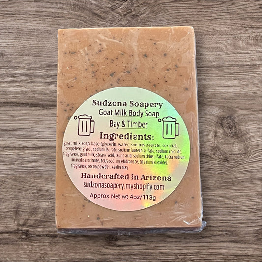 Bay & Timber Goat Milk Body Soap Bar 4oz