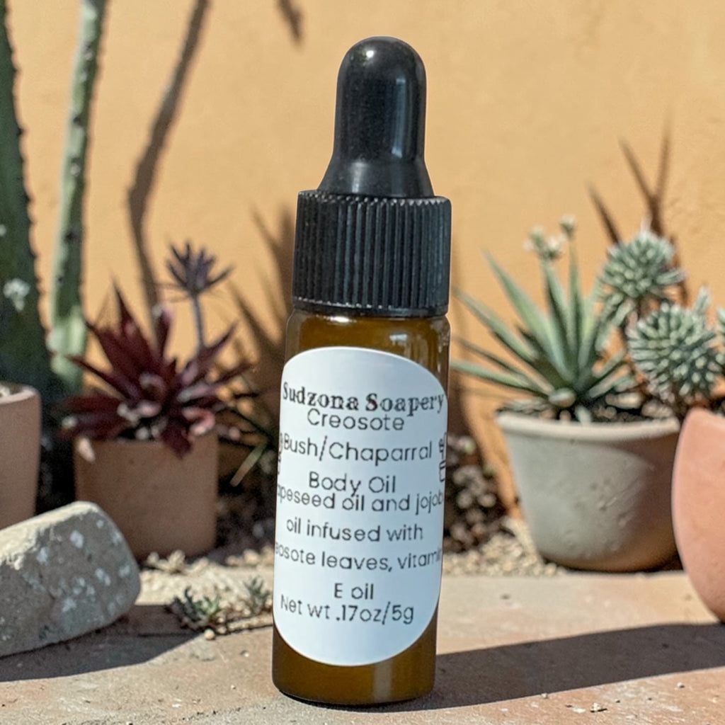 Arizona Desert Rain Creosote Bush Body Oil – 5g Trial Size