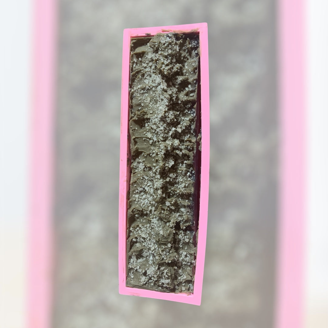 Dead Sea Mud Charcoal Patchouli Body Soap Bar