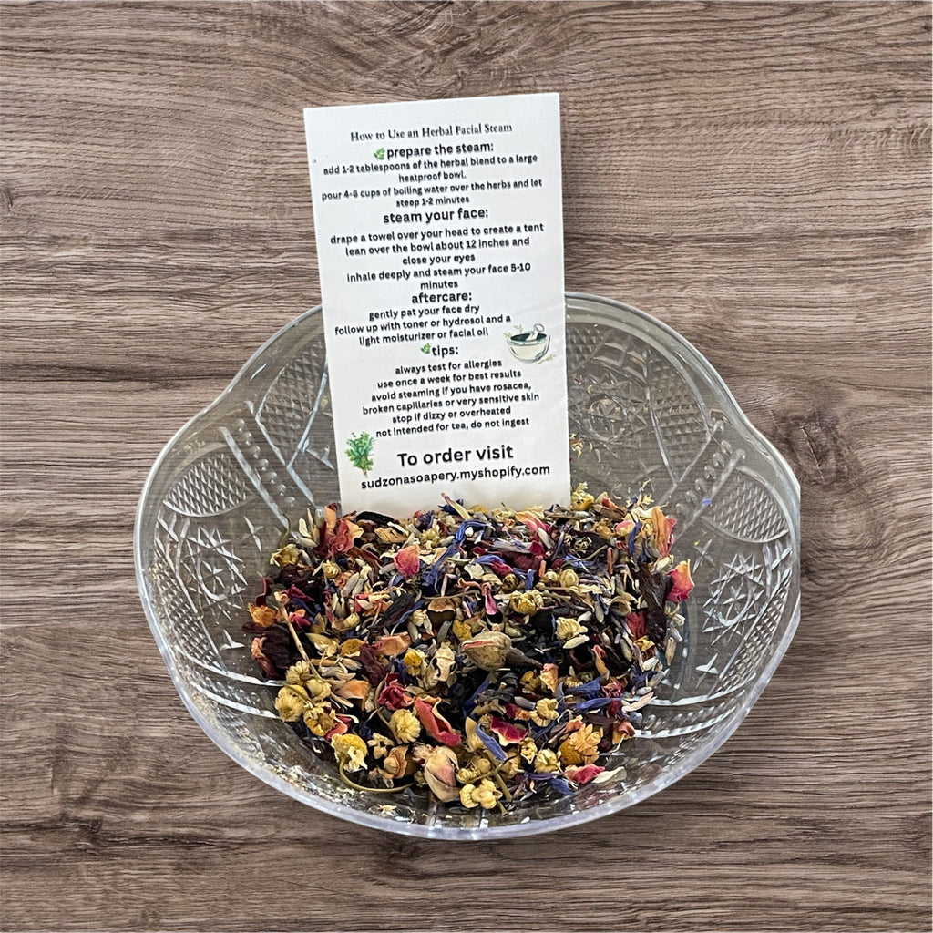 Garden Party Herbal Facial Steam – For Normal to Dry Skin