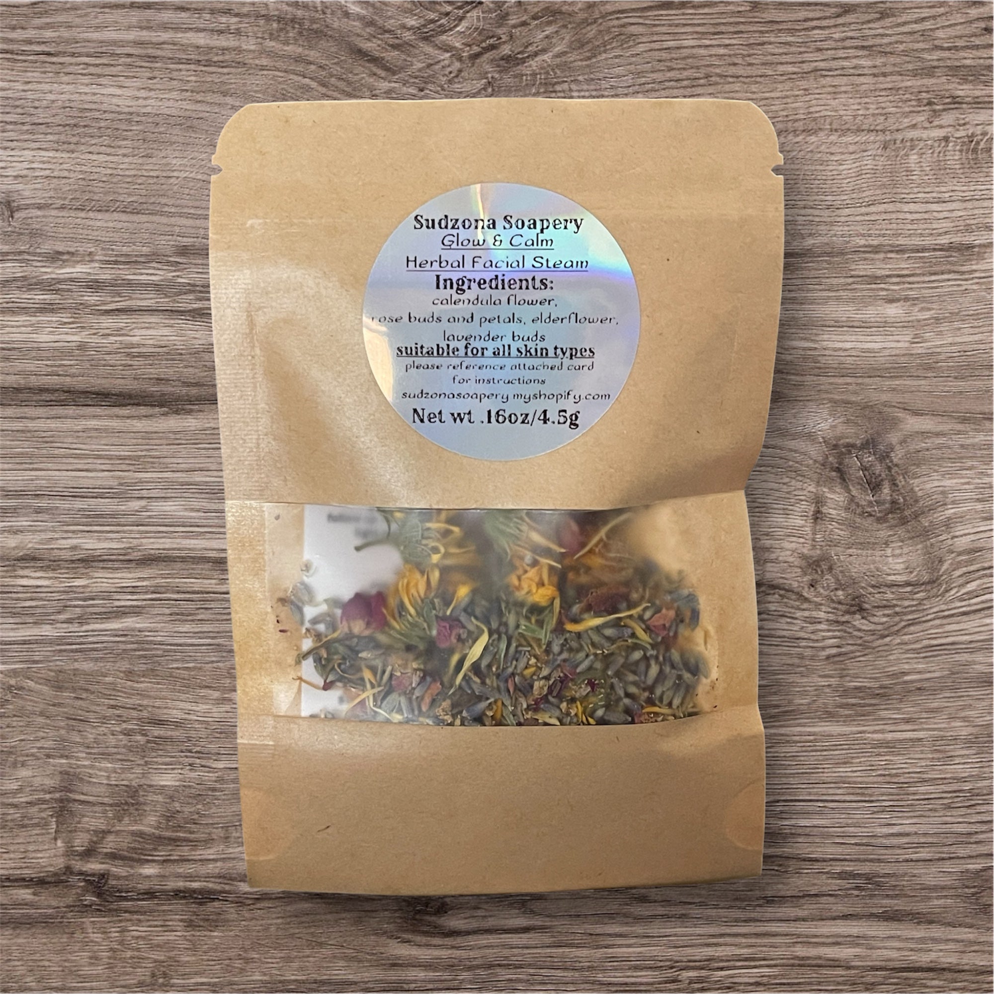 Glow & Calm Herbal Facial Steam – For All Skin Types