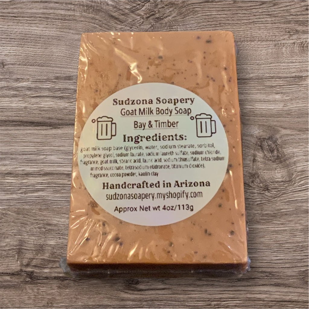 Bay & Timber Goat Milk Body Soap Bar 4oz