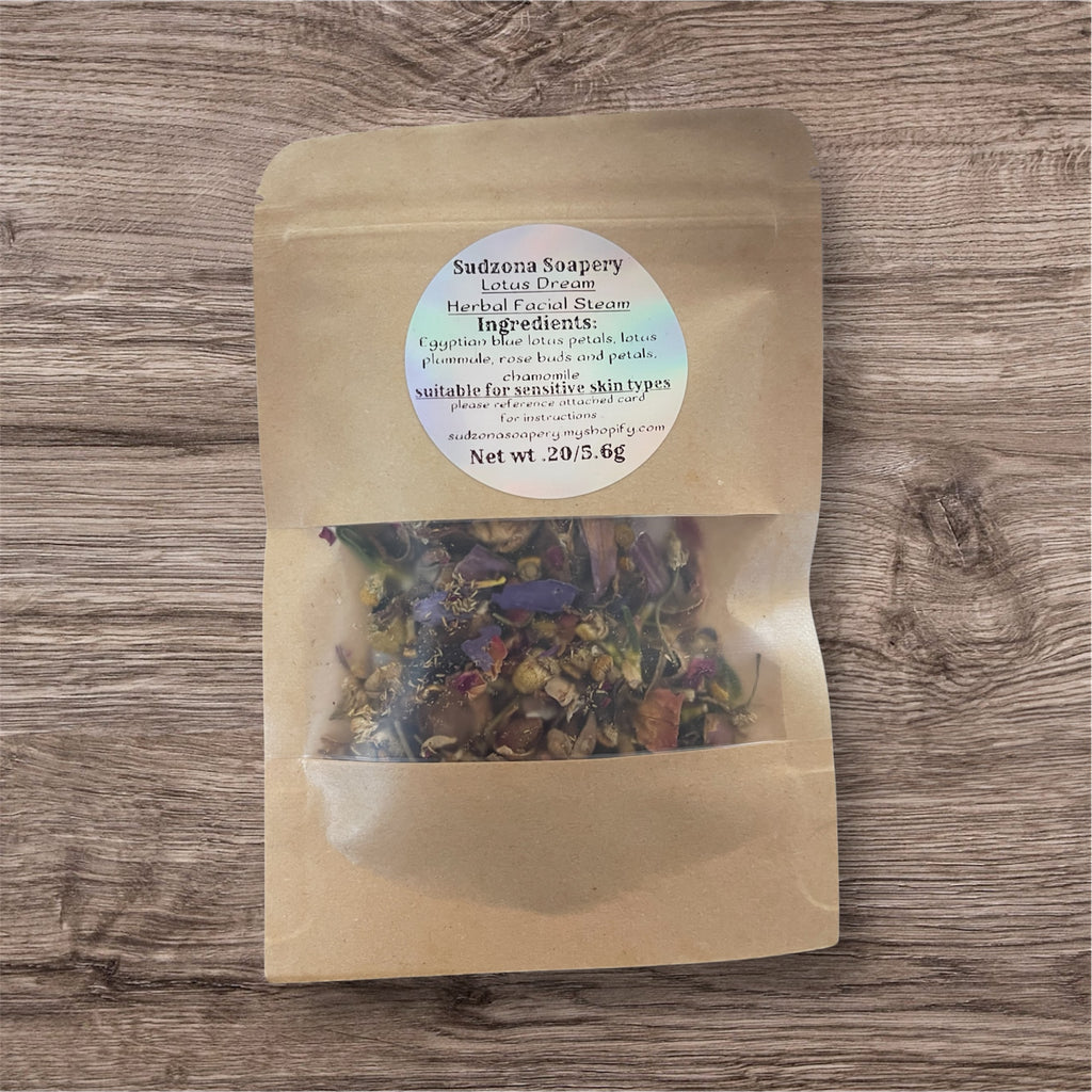 Lotus Dream Herbal Facial Steam – For Sensitive Skin