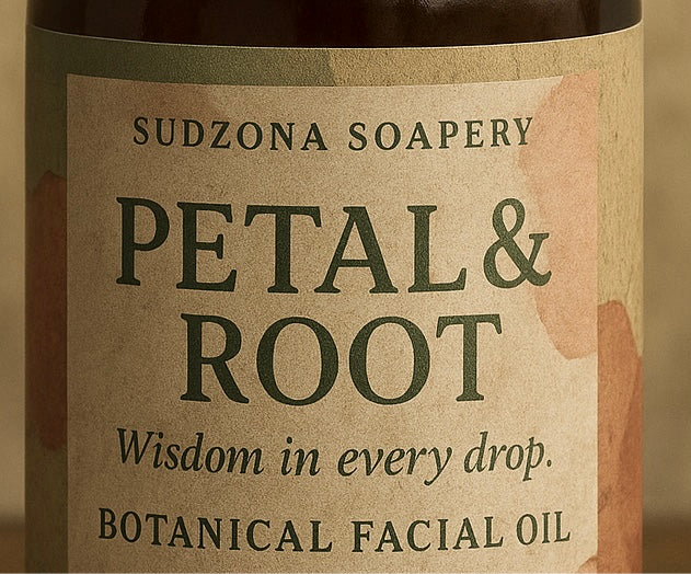 Petal & Root All Natural Mature Skin Facial Oil -Trial Size 5ml