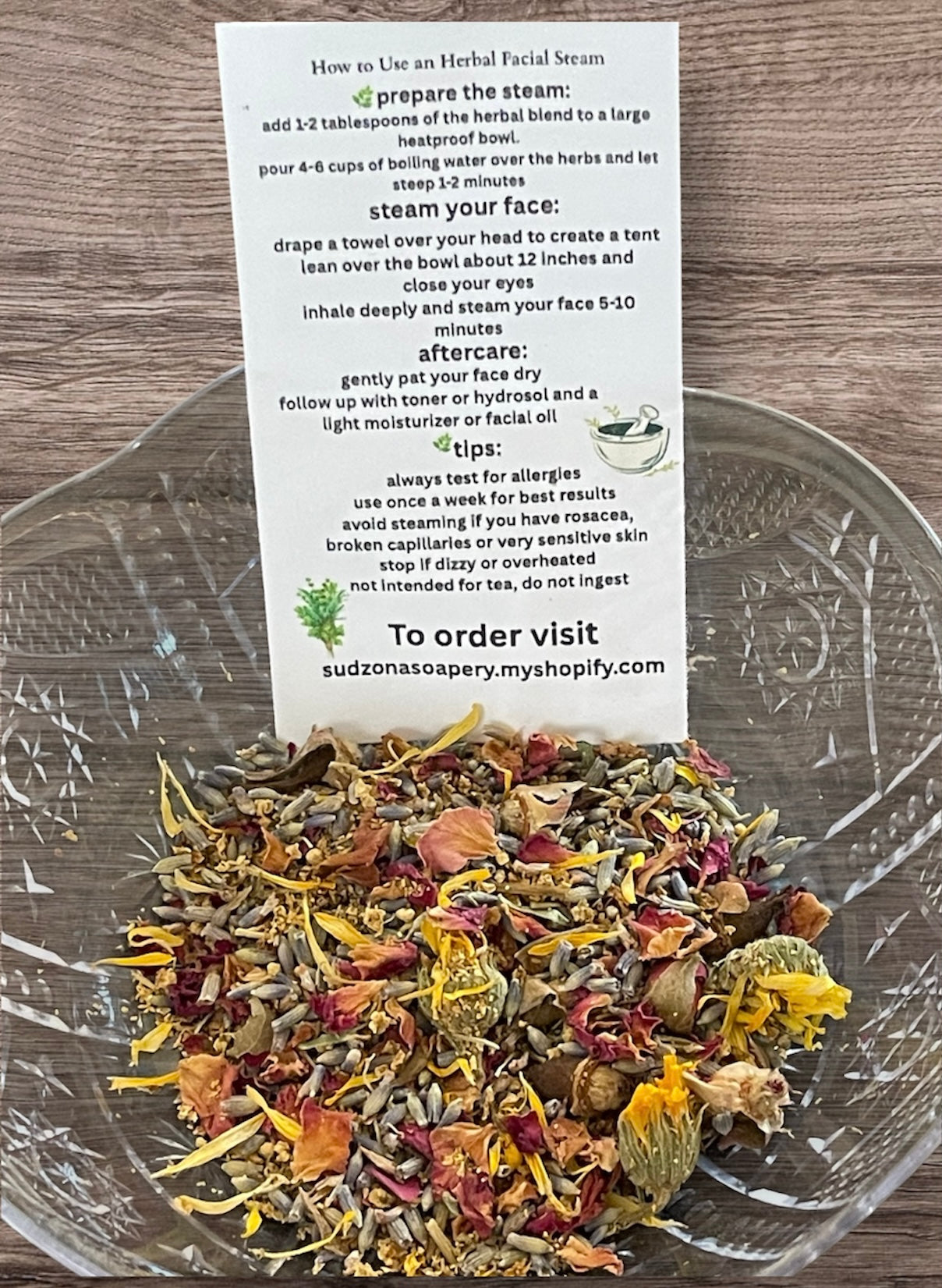 Glow & Calm Herbal Facial Steam – For All Skin Types