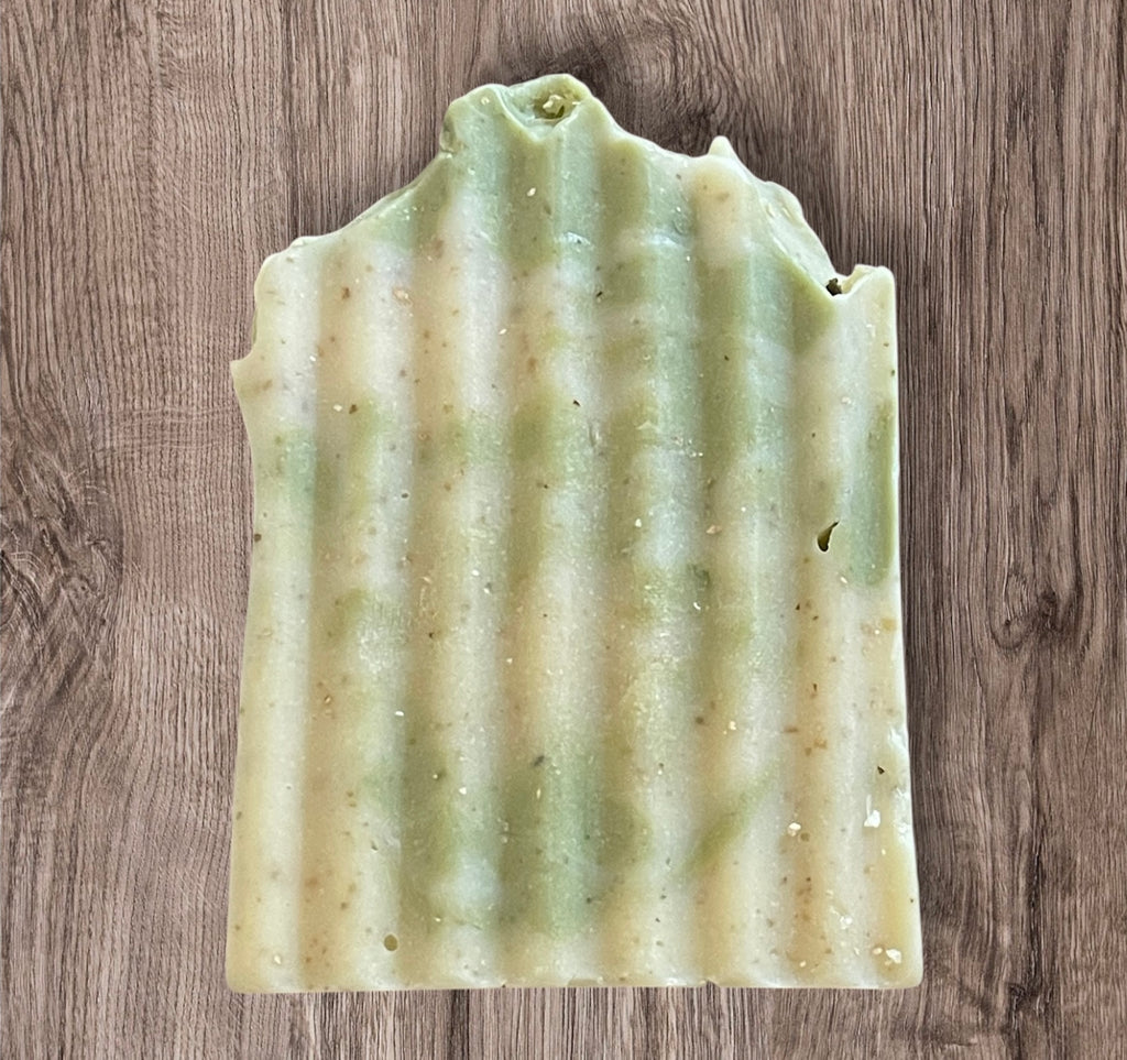 Fresh Hemp Shea Butter Exfoliating Body Soap Bar