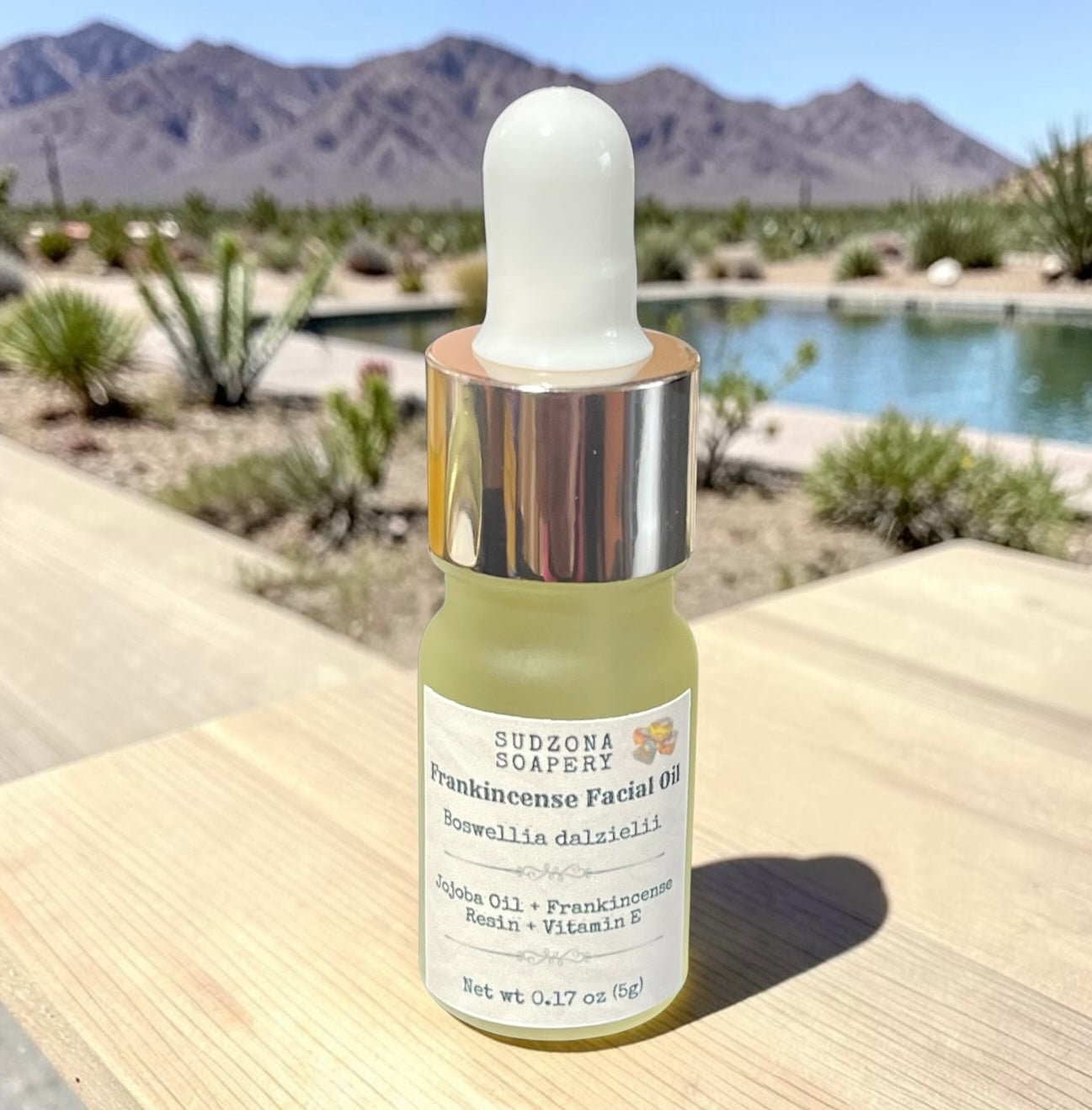 Frankincense Facial Oil – Boswellia dalzielii Resin Infused in Jojoba