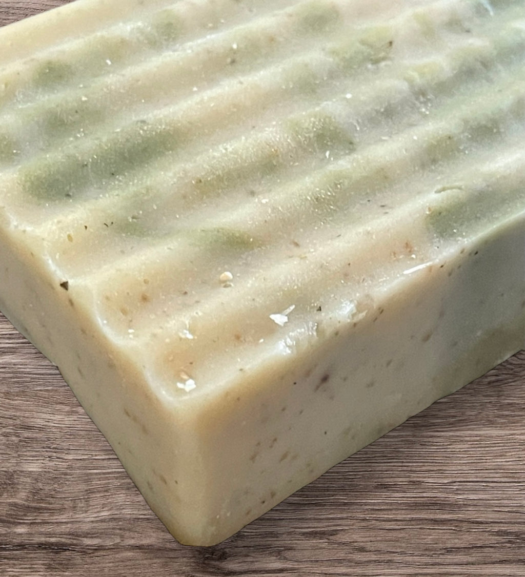 Fresh Hemp Shea Butter Exfoliating Body Soap Bar