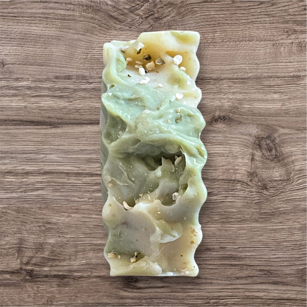 Fresh Hemp Shea Butter Exfoliating Body Soap Bar