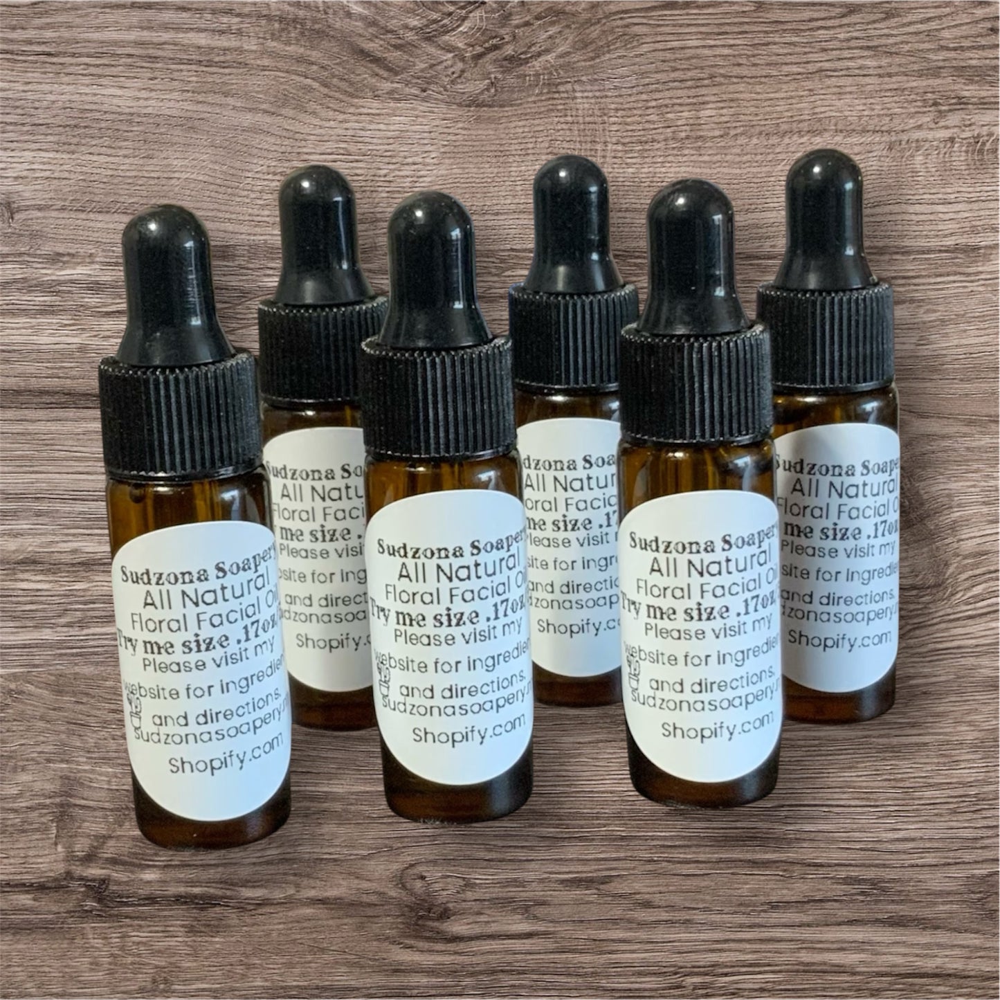 Petal & Root All Natural Mature Skin Facial Oil -Trial Size 5ml