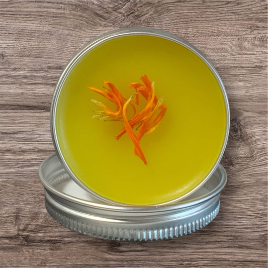 Calendula & Chamomile Salve – Herbal Skin Balm Trial Size