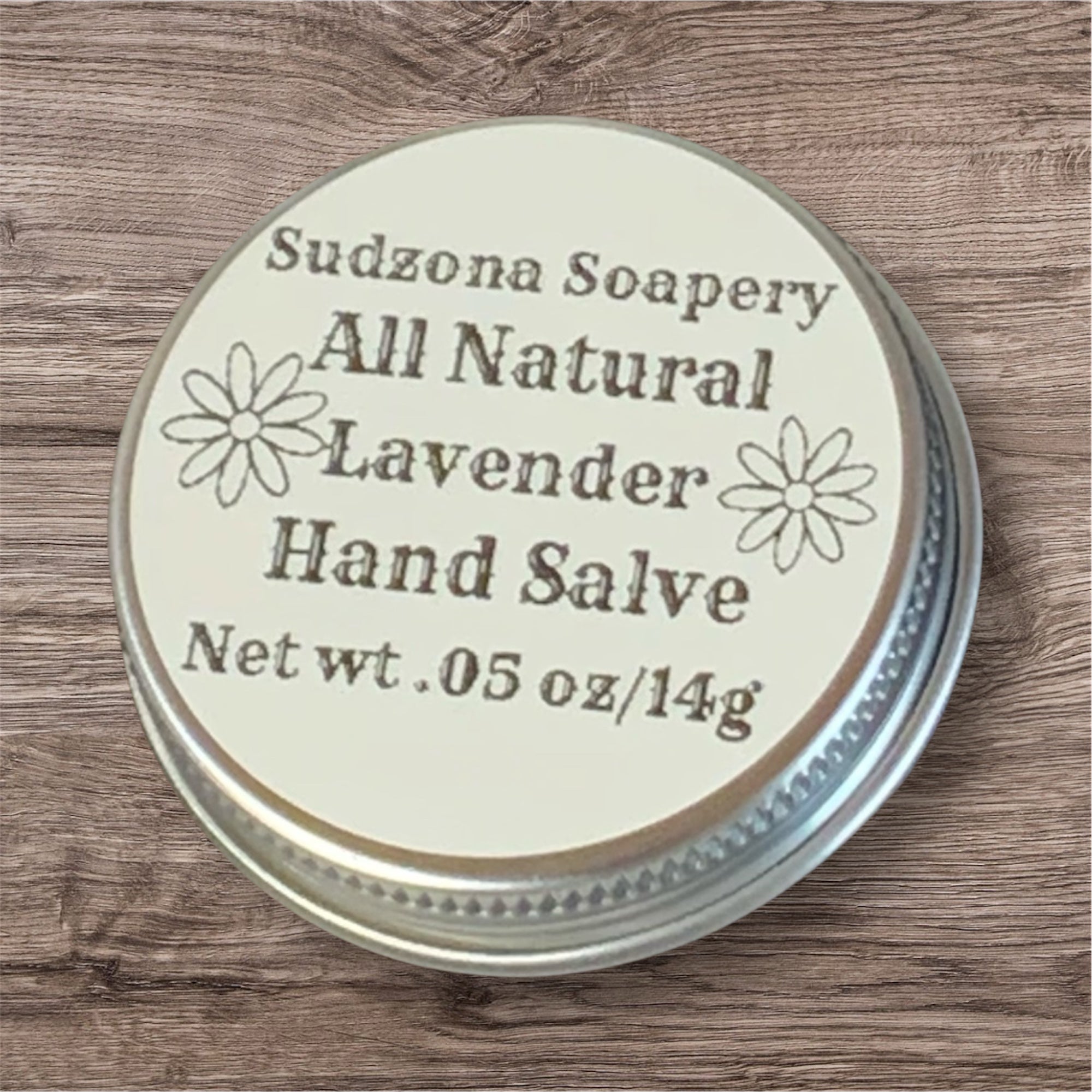 Lavender Hand Salve Herbal Soothing With Agave Extract Trial Size