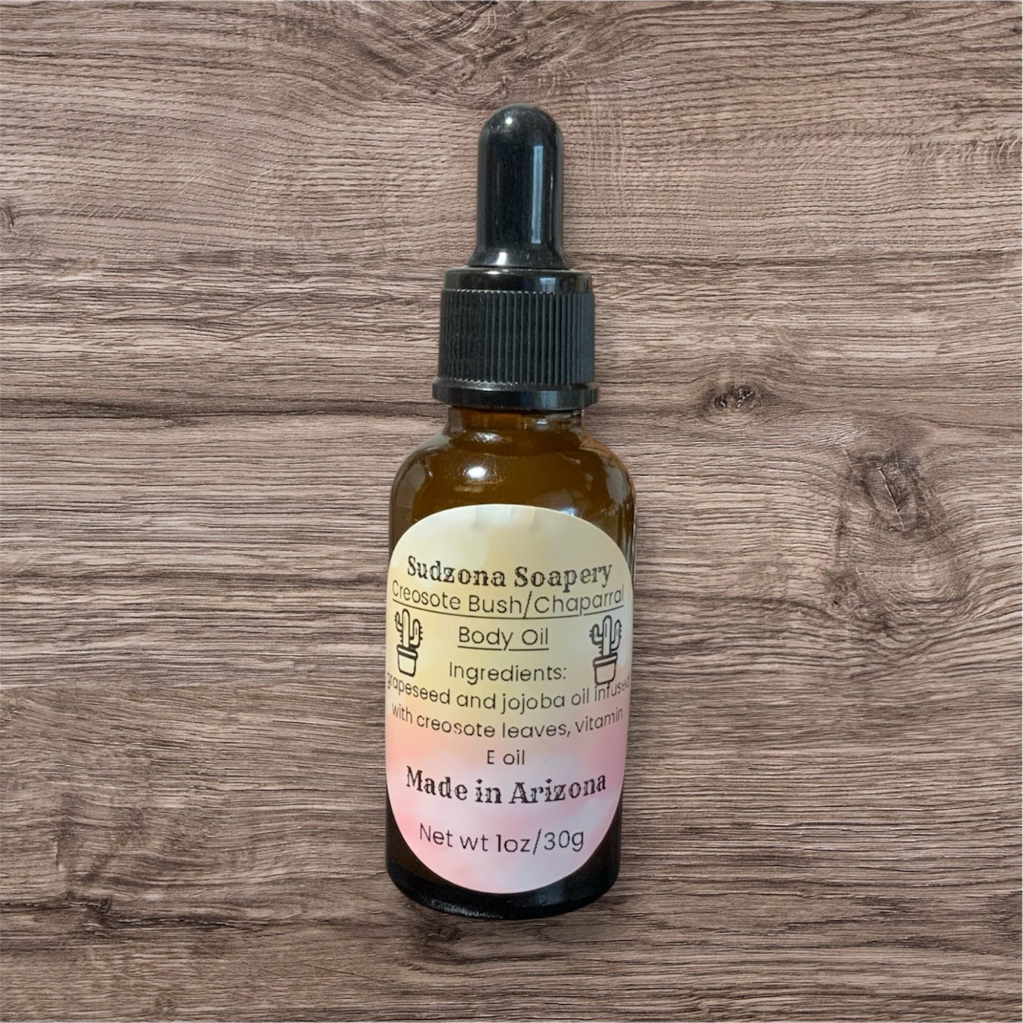 Arizona Desert Rain Creosote Bush Body Oil -1 ounce