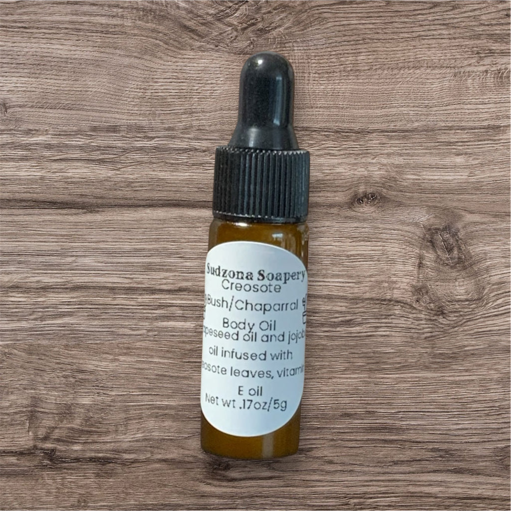 Arizona Desert Rain Creosote Bush Body Oil – 5g Trial Size