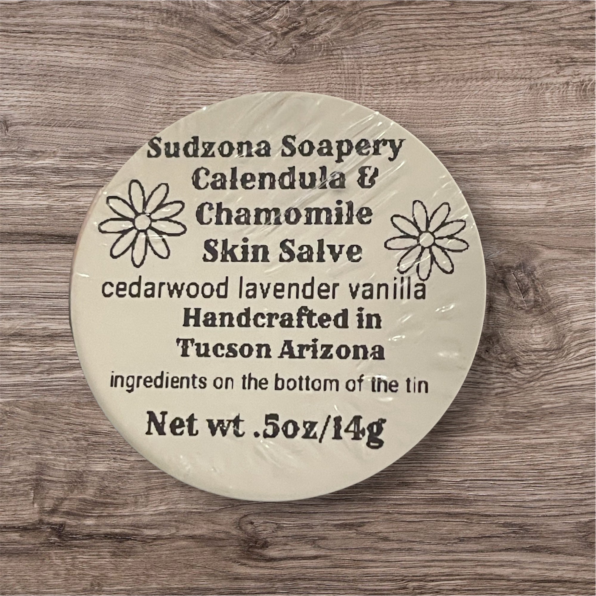 Calendula & Chamomile Salve – Herbal Skin Balm Trial Size