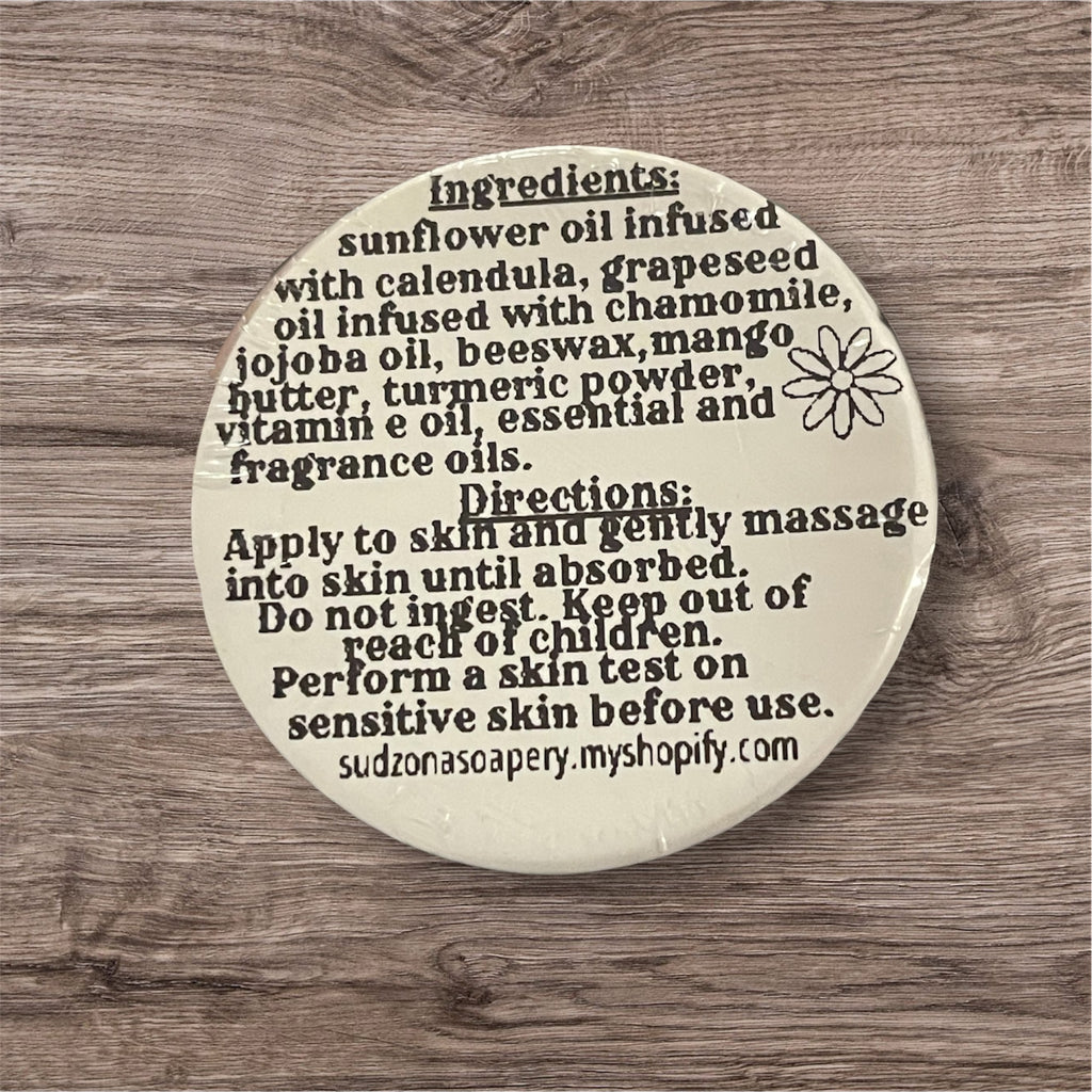 Calendula & Chamomile Salve – Herbal Skin Balm Trial Size