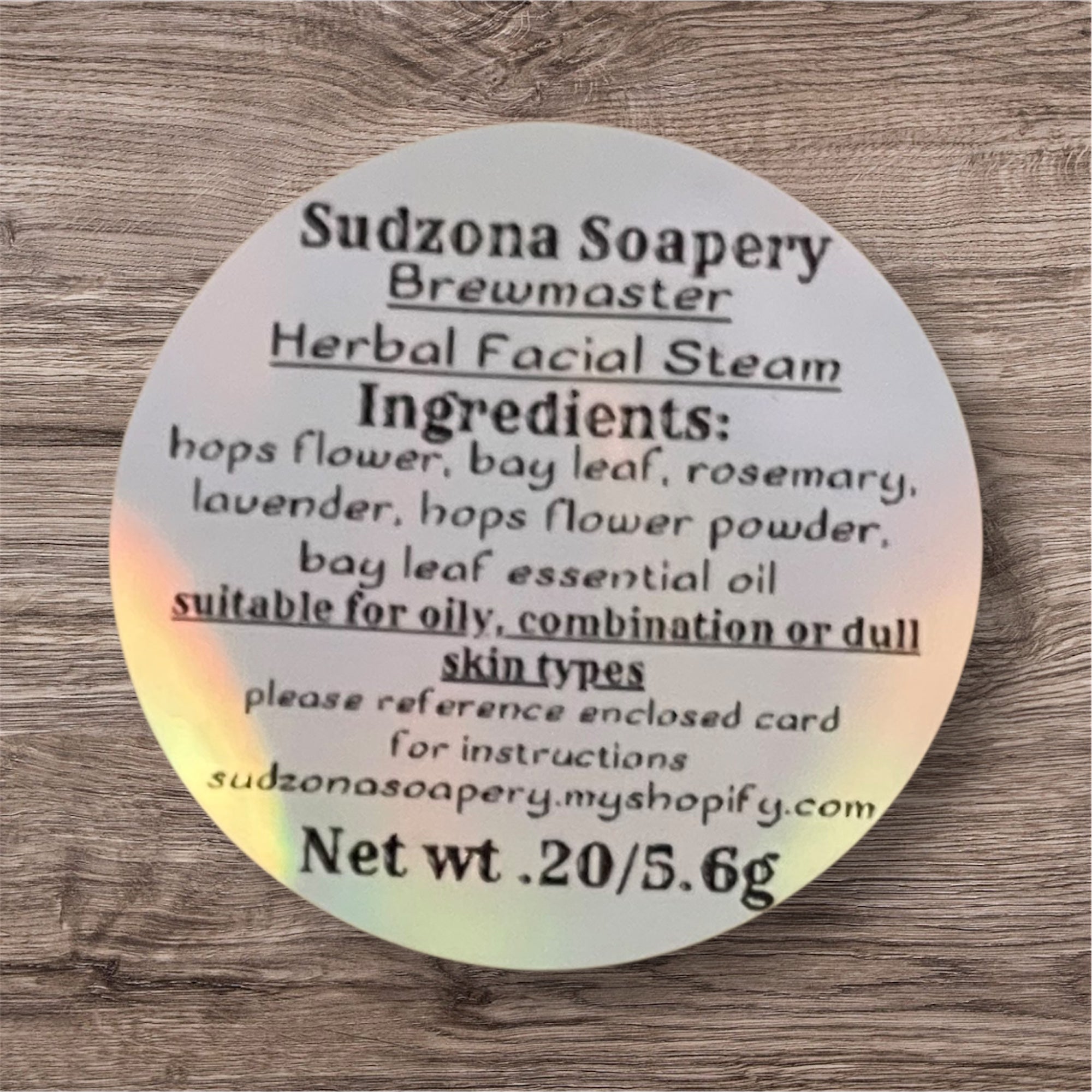 Brewmaster Herbal Facial Steam – For Men