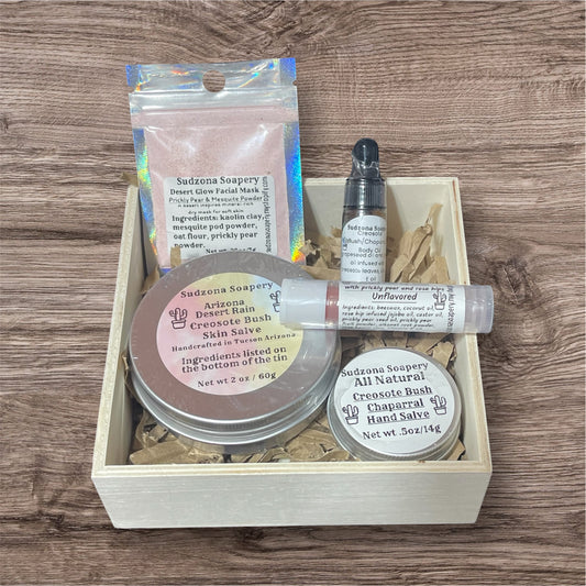 Desert Inspired Gift Set – Creosote, Prickly Pear & Mesquite Skincare