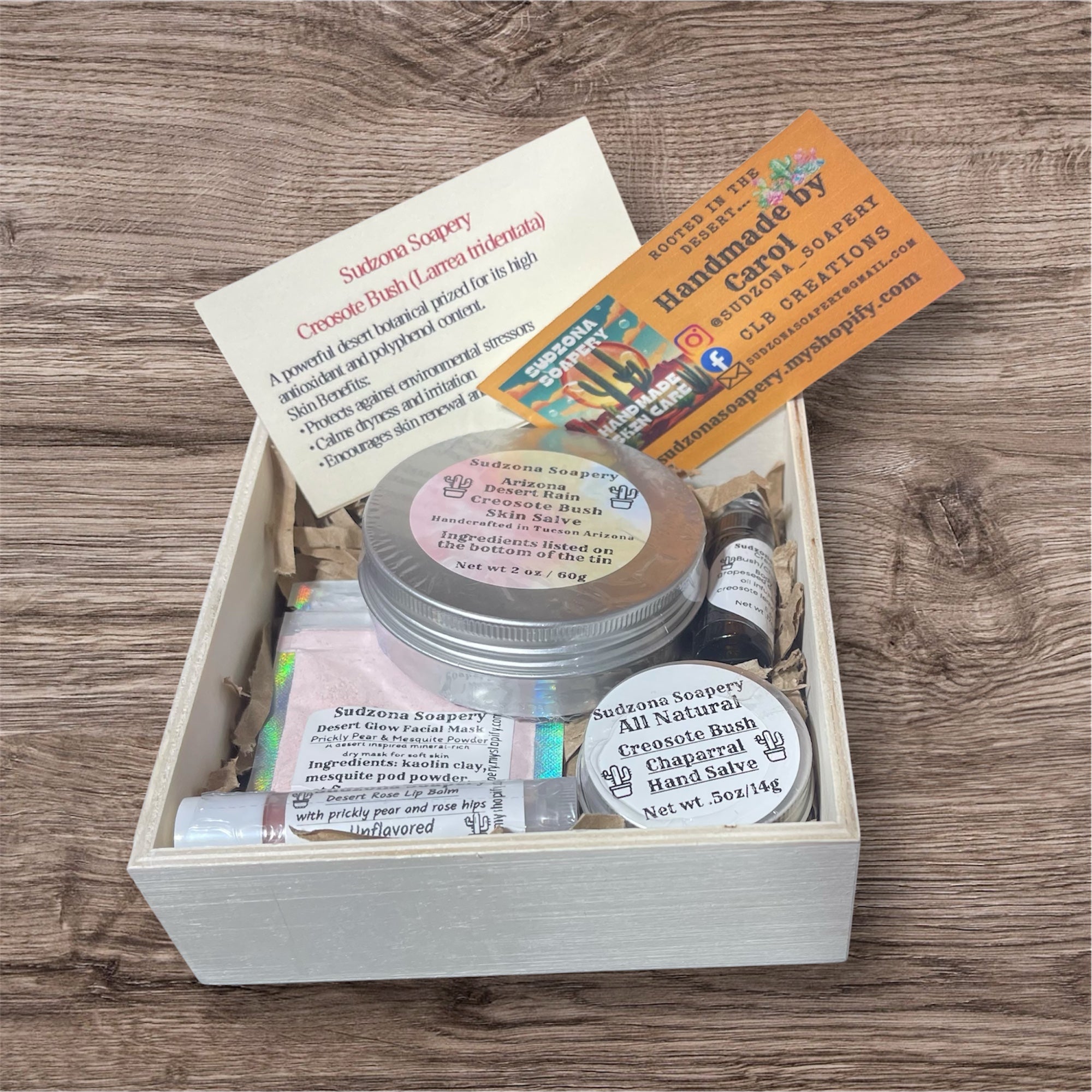 Arizona Desert Rain Gift Set – Creosote, Prickly Pear & Mesquite