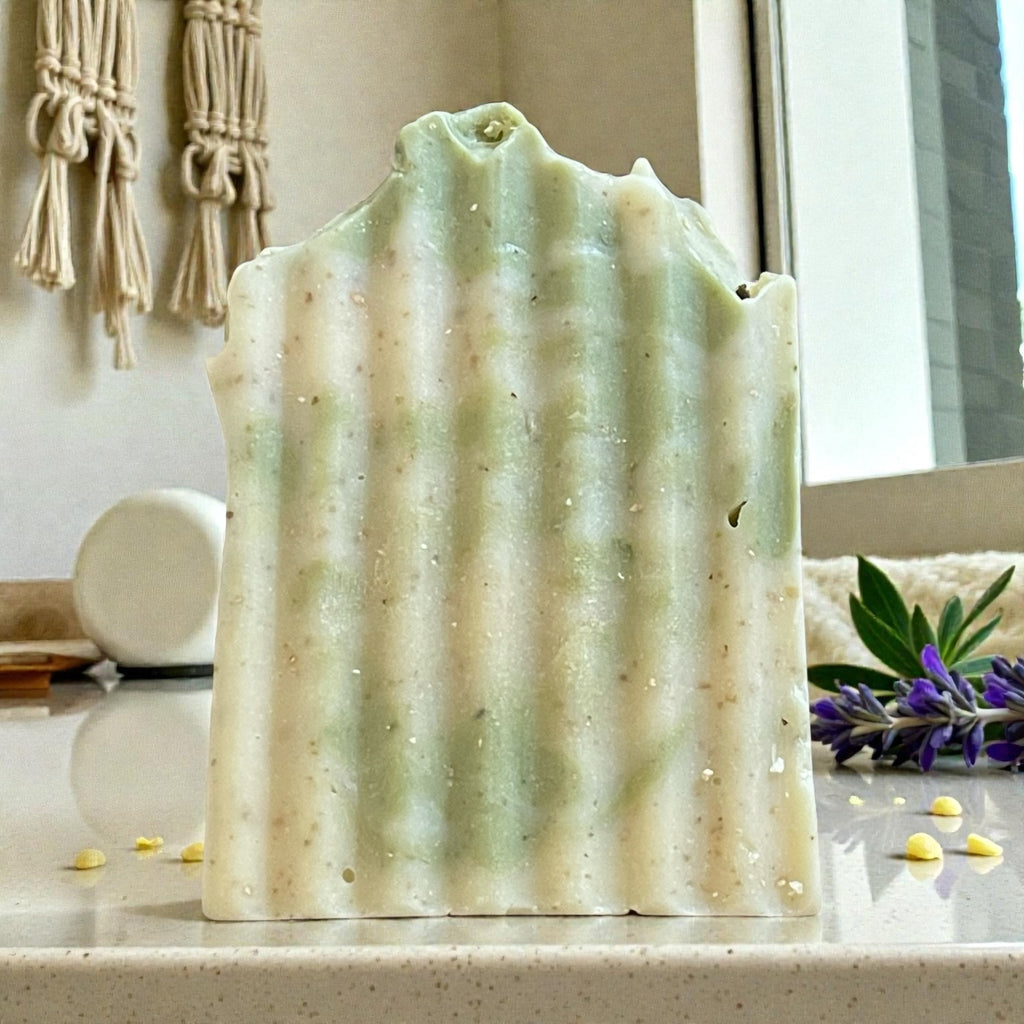 Fresh Hemp Shea Butter Exfoliating Body Soap Bar