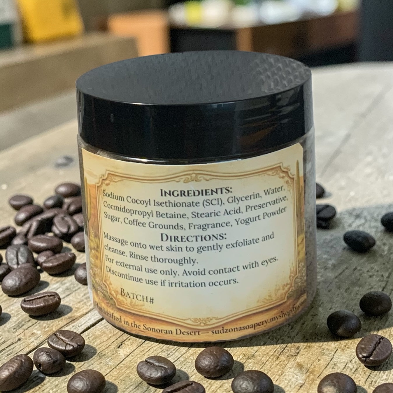 Desert Silk Whipped Foaming Scrub-Coffee House