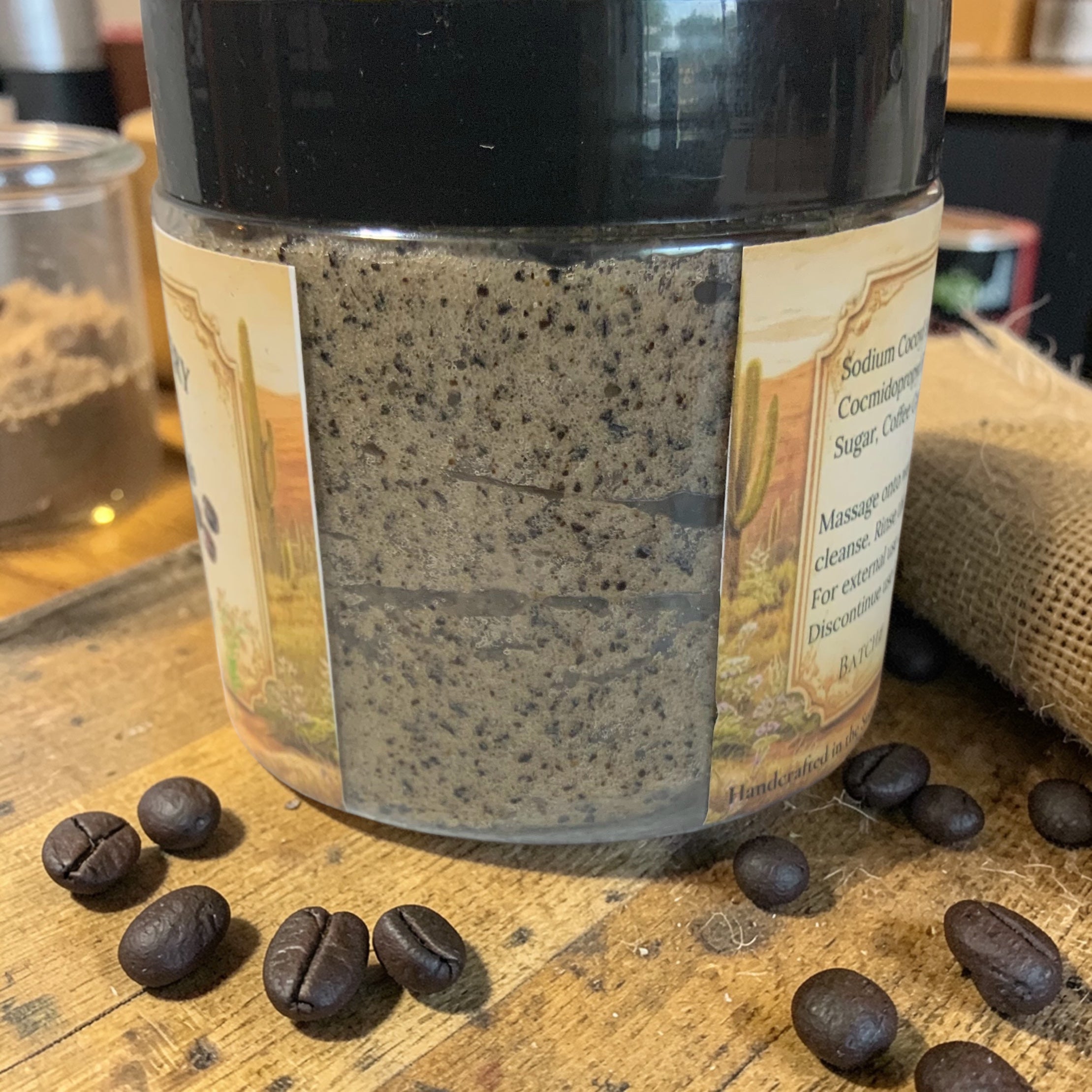 Desert Silk Whipped Foaming Scrub-Coffee House