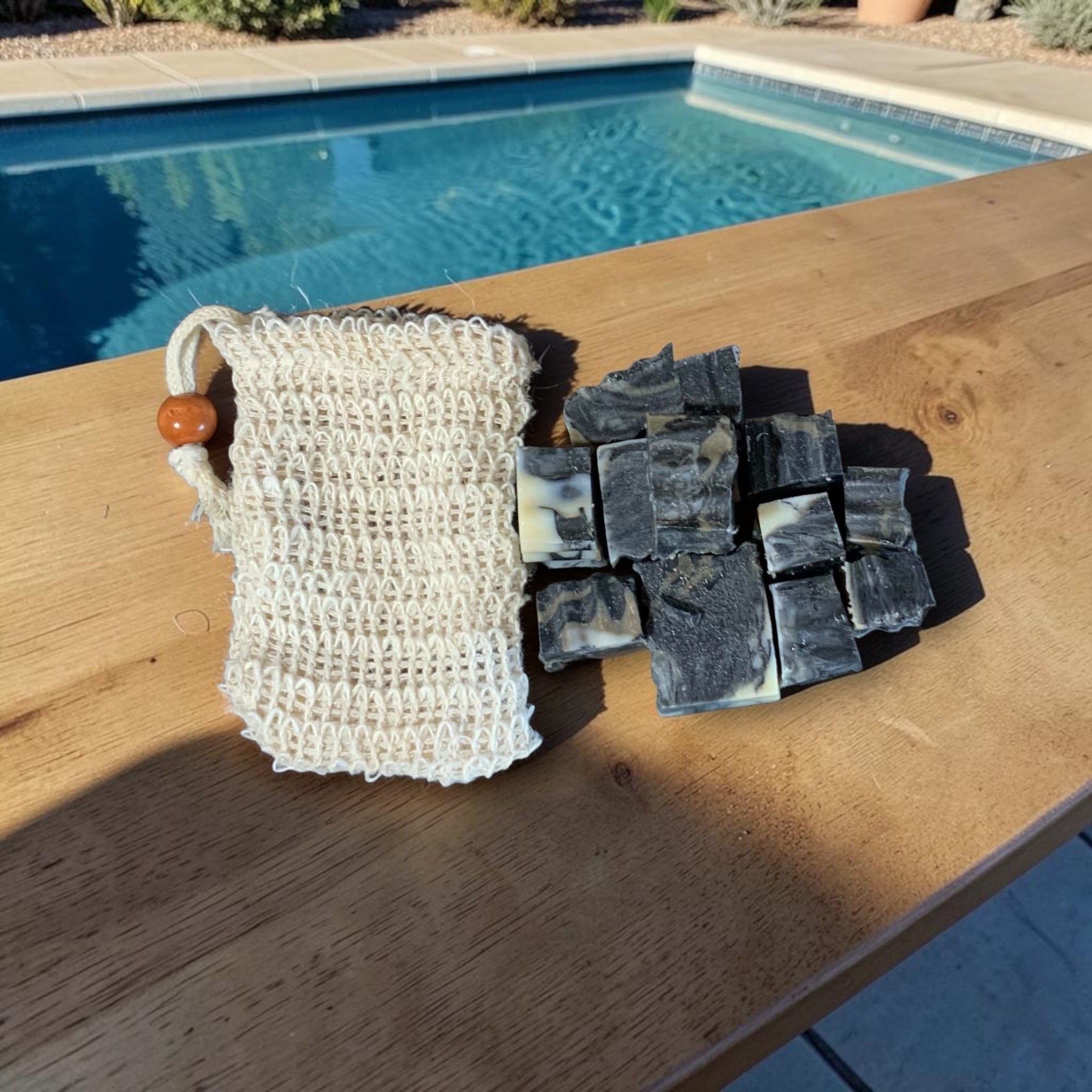Handcrafted Soap in Reusable Soap Saver Bag