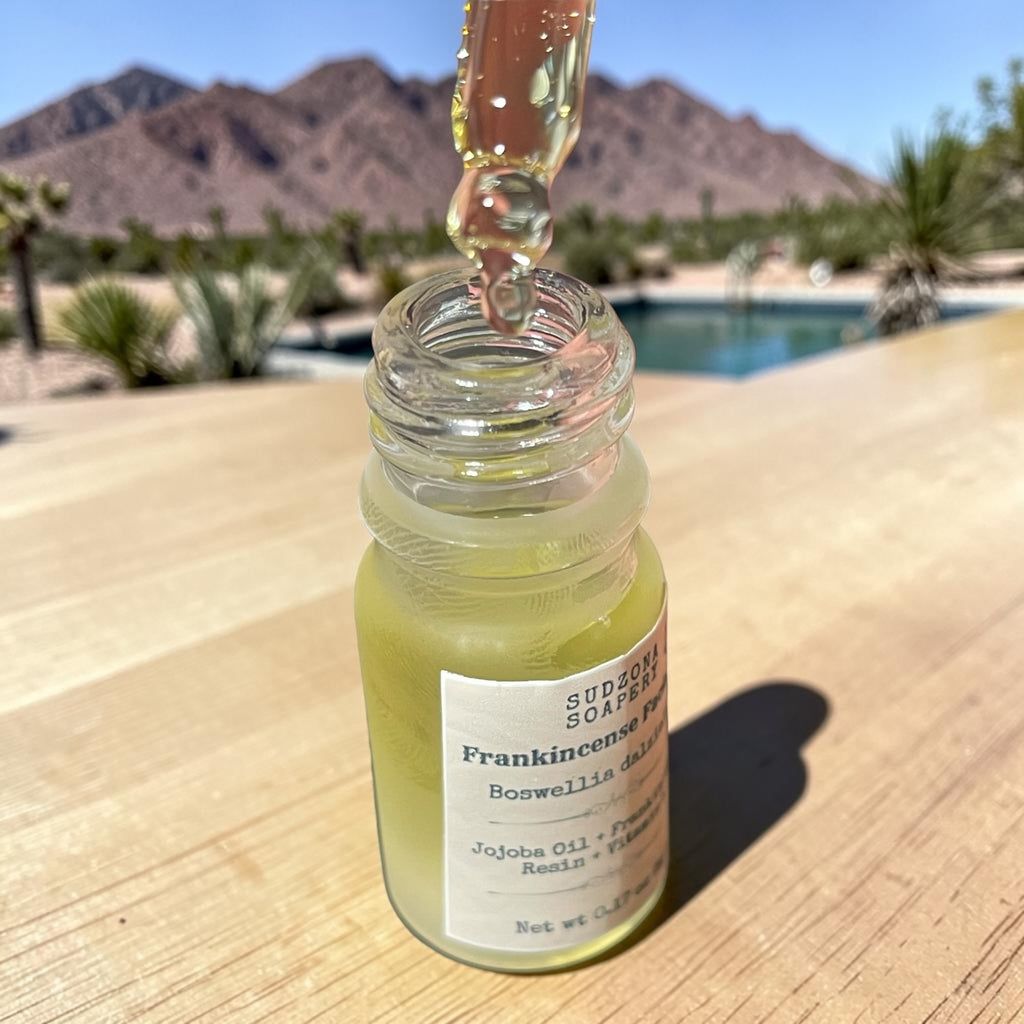 Frankincense Facial Oil – Boswellia dalzielii Resin Infused in Jojoba