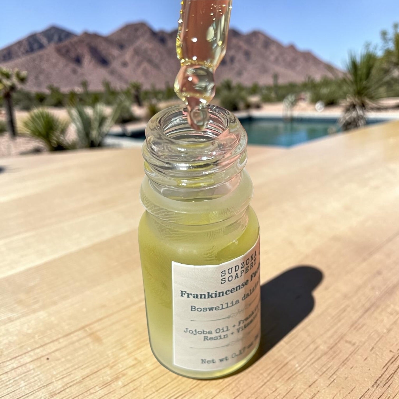 Frankincense Facial Oil – Boswellia dalzielii Resin Infused in Jojoba